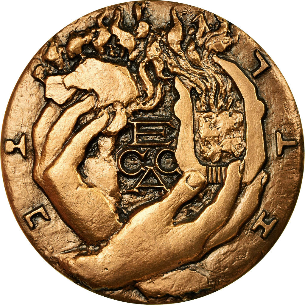 Francja, Medal, Communauté Européenne du Charbon et de l'Acier, 1955, Reyol