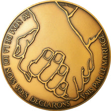 France, Medal, Médaille de mariage, MS(63), Bronze