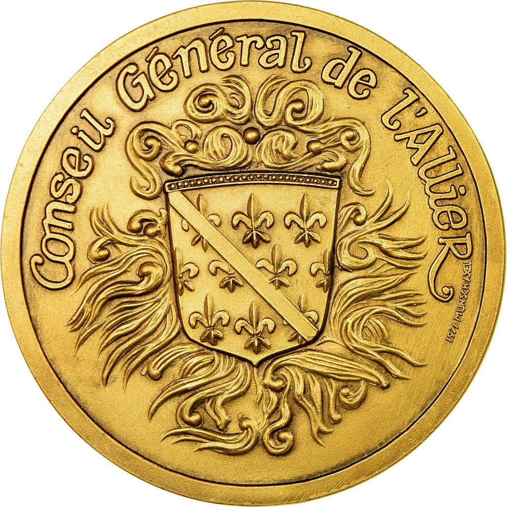 Frankrijk, Medaille, Conseil Général de l'Allier, 1971, Munsch Axel, UNC-