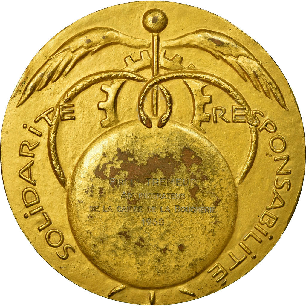 TROISIÈME RÉPUBLIQUE Médaille,Chambre syndicale de la boucherie fme_1035119 Médailles TROISIÈME RÉPUBLIQUE Médaille,Chambre syndicale de la boucherie fme_1035119 Médailles