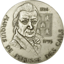 Frankreich, Medaille, Retour des Acadiens en Poitou, Marquis de Pérusse des