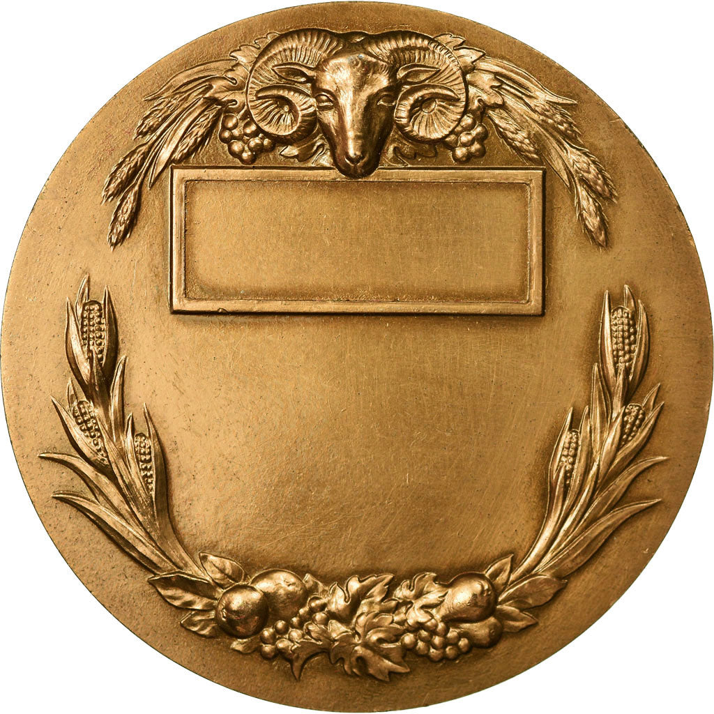 France, Medal, Chien de Berger, 1967, Virion, MS(65-70), Bronze