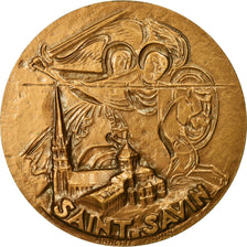 France, Medal, Saint-Savin, Vienne, 1970, Landry, MS(64), Bronze