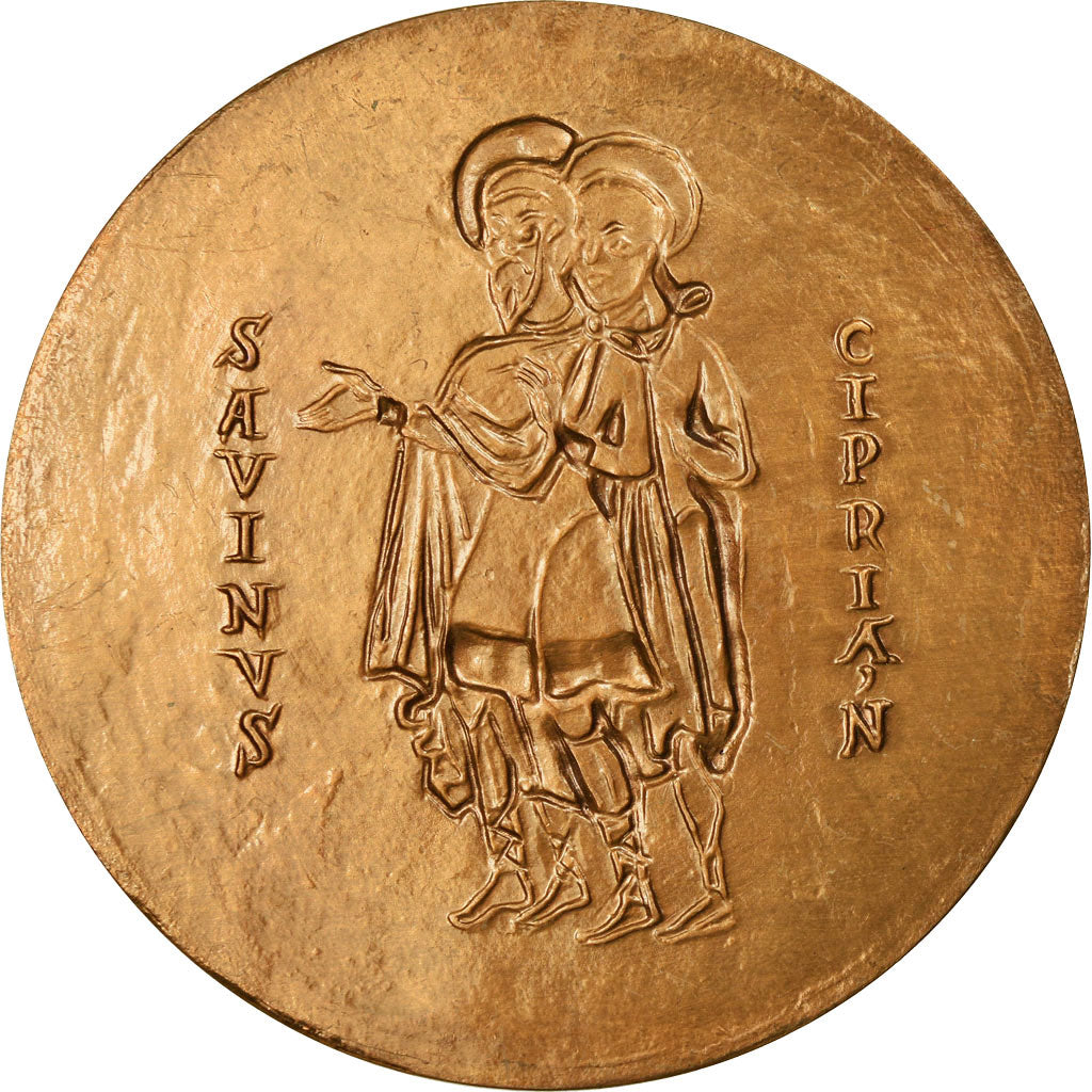 France, Medal, Saint-Savin, Vienne, 1982, Landry, MS(64), Bronze