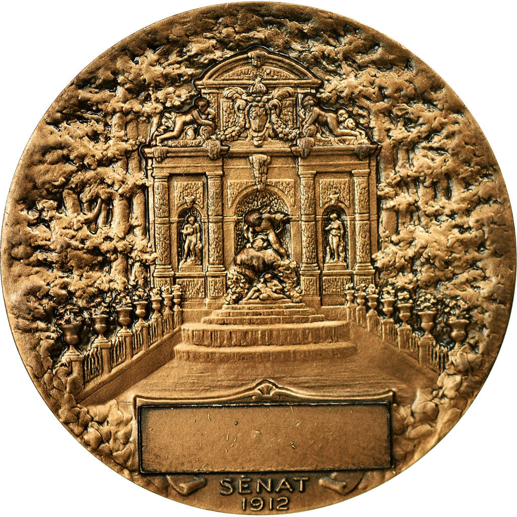 Frankreich, Medaille, Paris - Le Sénat, 1912, Dubois.H, UNZ, Bronze
