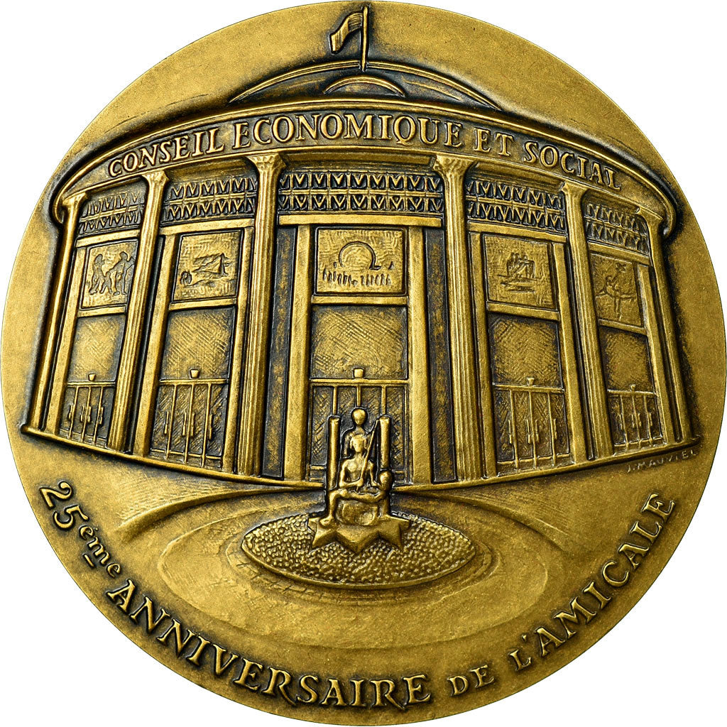 Francia, medaglia, Amicale du Conseil Economique et Social, 2000, MDP, SPL