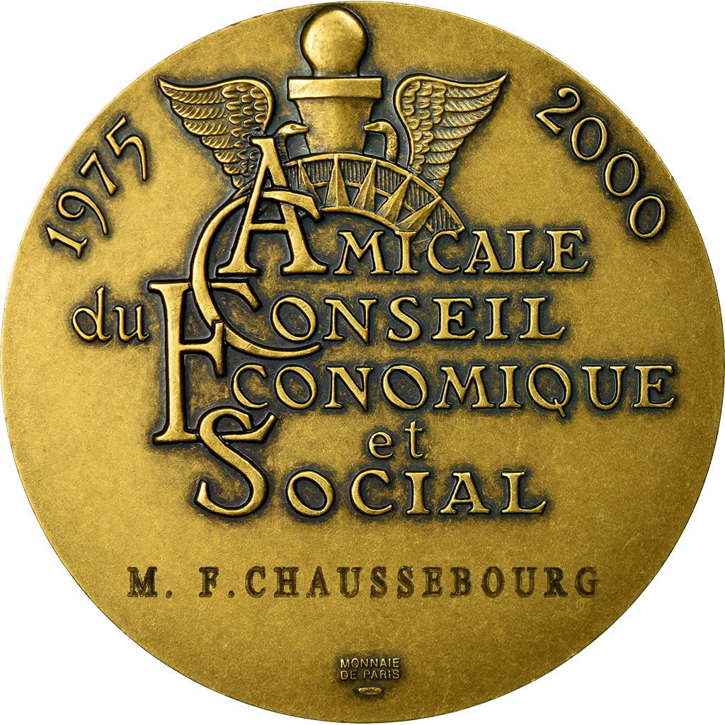 Francia, medaglia, Amicale du Conseil Economique et Social, 2000, MDP, SPL