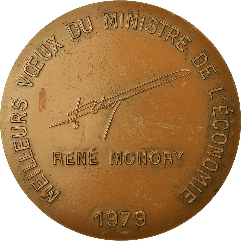 Frankrijk, Medaille, Meilleurs Voeux du Ministre de l'Economie, René Monory