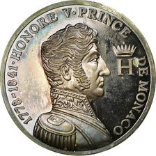 Monaco, Medal, Honoré V, Prince de Monaco (1778-1841), SPL, Argento