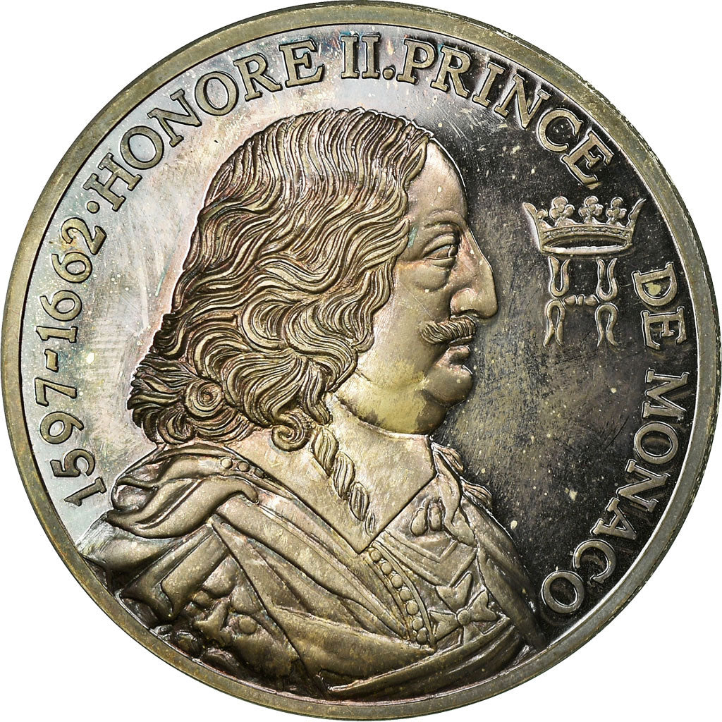 Monaco, Medal, Honoré II, Prince of Monaco (1597-1662), MS(63), Silver
