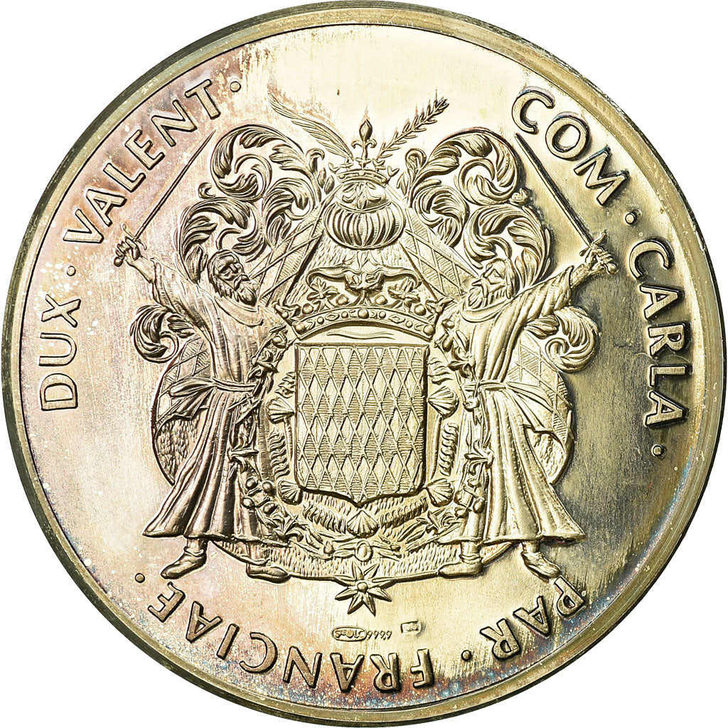 Monaco, Medal, Antony I, Prince of Monaco, Silver, MS(63)