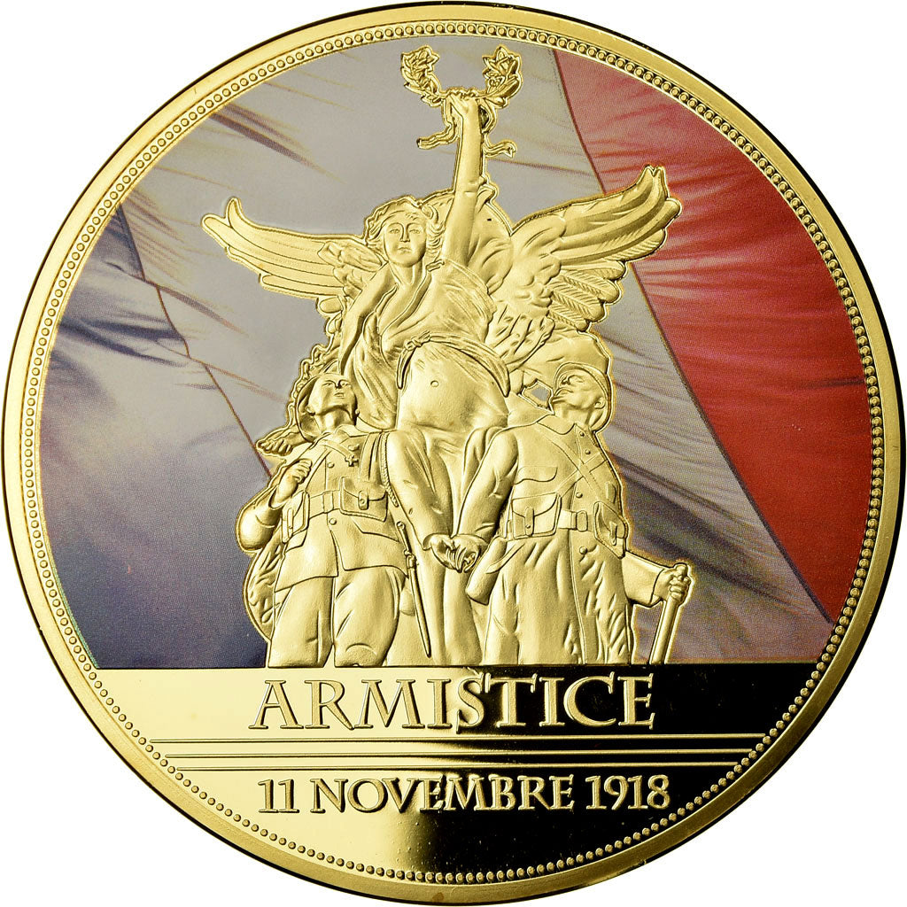 Francja, Medal, Centenaire de la Première Guerre Mondiale, Armistice, Undated