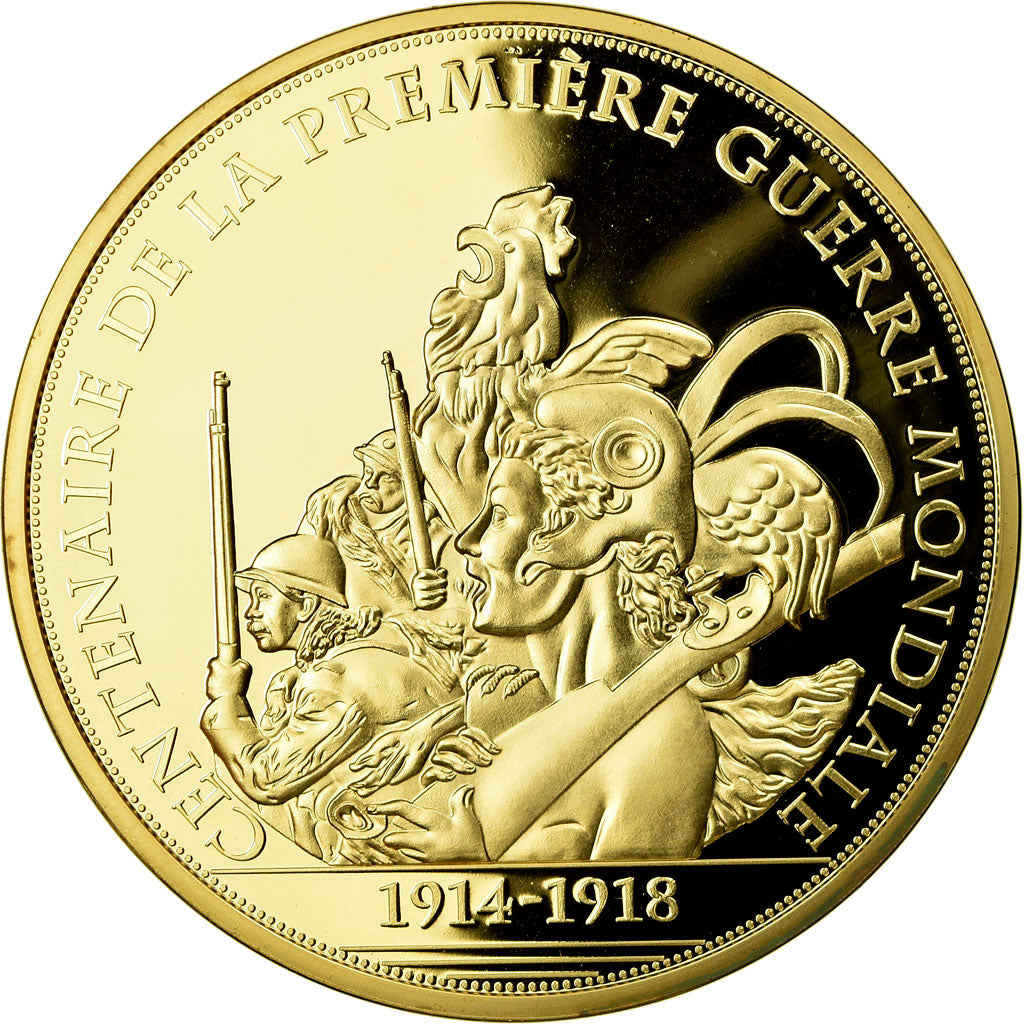 Francja, Medal, Centenaire de la Première Guerre Mondiale, Armistice, Undated