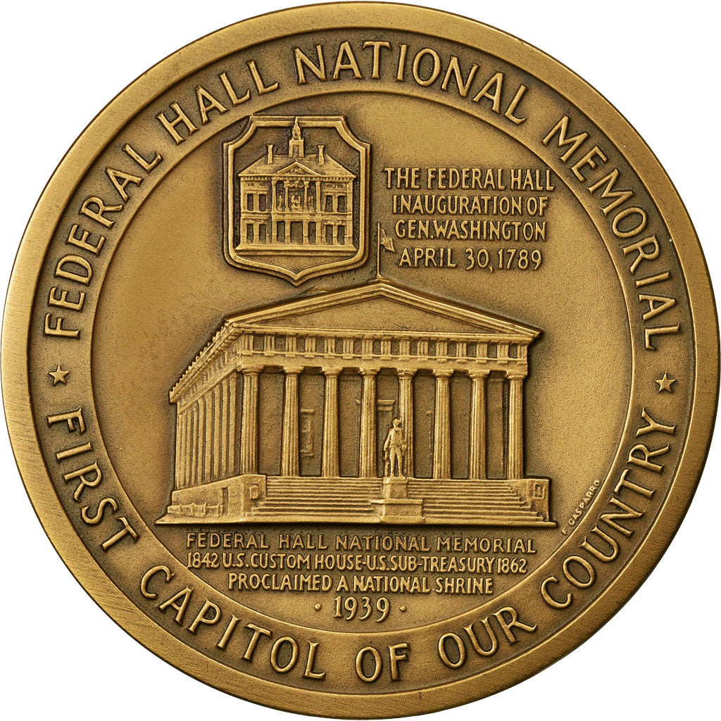 Estados Unidos de América, medalla, Centennial of the Statue of Liberty, New