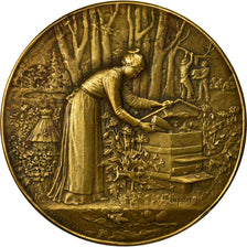 Frankreich, Medaille, L'Abeille Vosgienne, 1923, Pillet, VZ+, Bronze