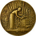 Frankreich, Medaille, L'Abeille Vosgienne, 1923, Pillet, VZ+, Bronze
