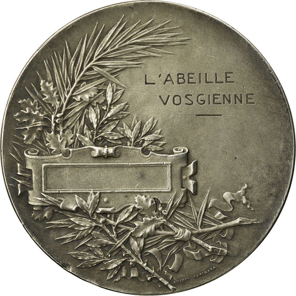 France, Medal, L'Abeille Vosgienne, Pillet, MS(60-62), Silver