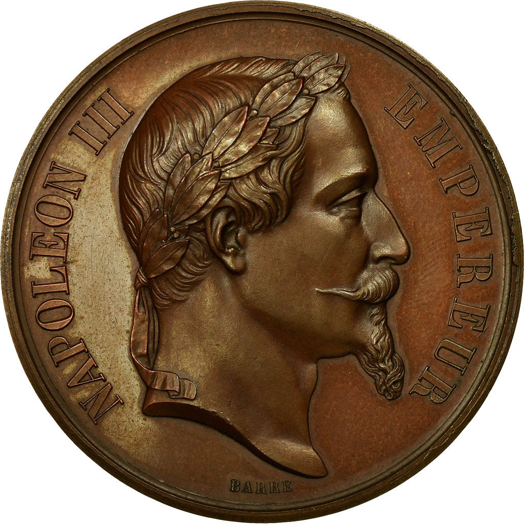 Francja, Medal, Napoléon III, Concours Agricole Régional, Troyes, 1867, Barre