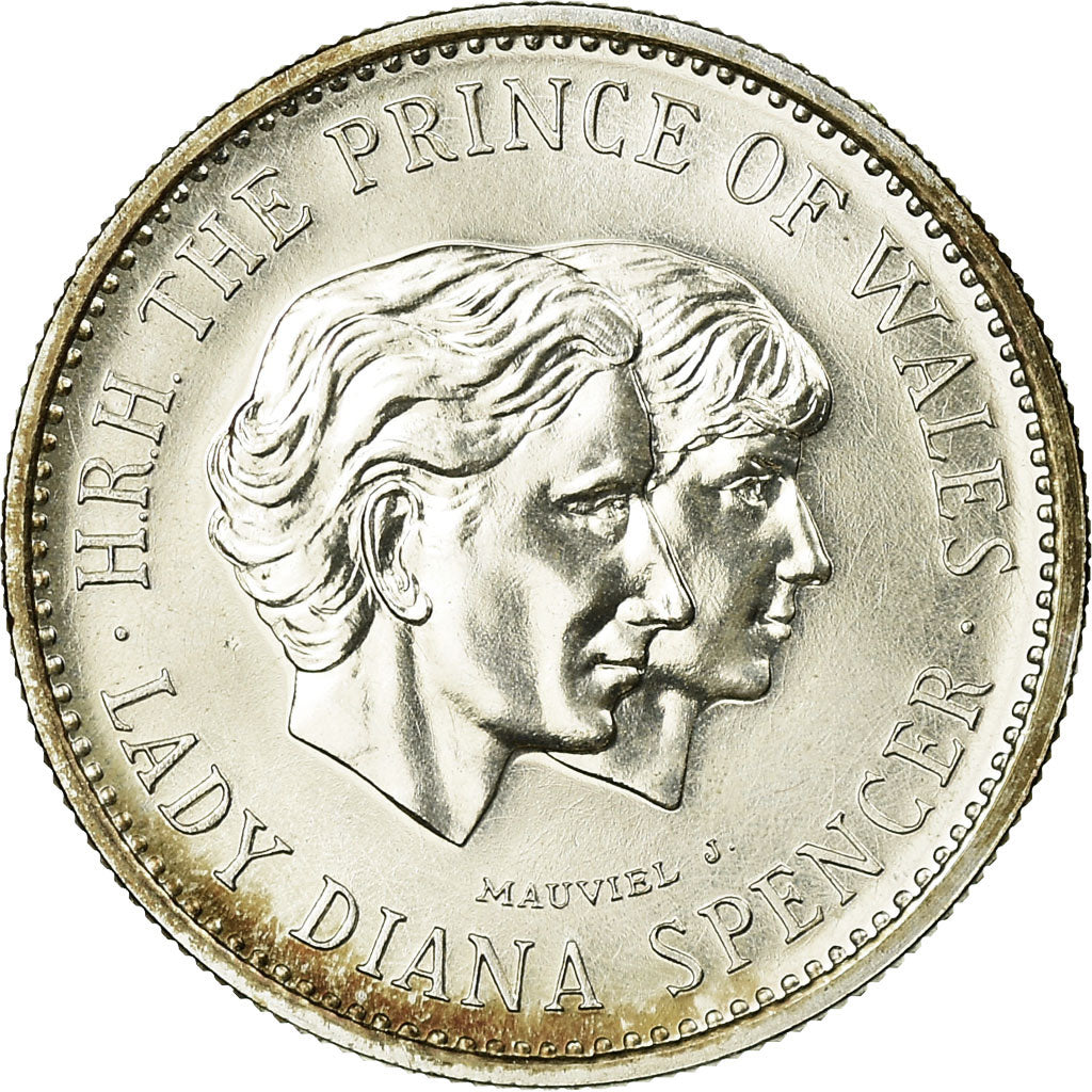 United Kingdom , Medaille, The Royal Wedding, Prince of Wales-Lady Diana, 1981