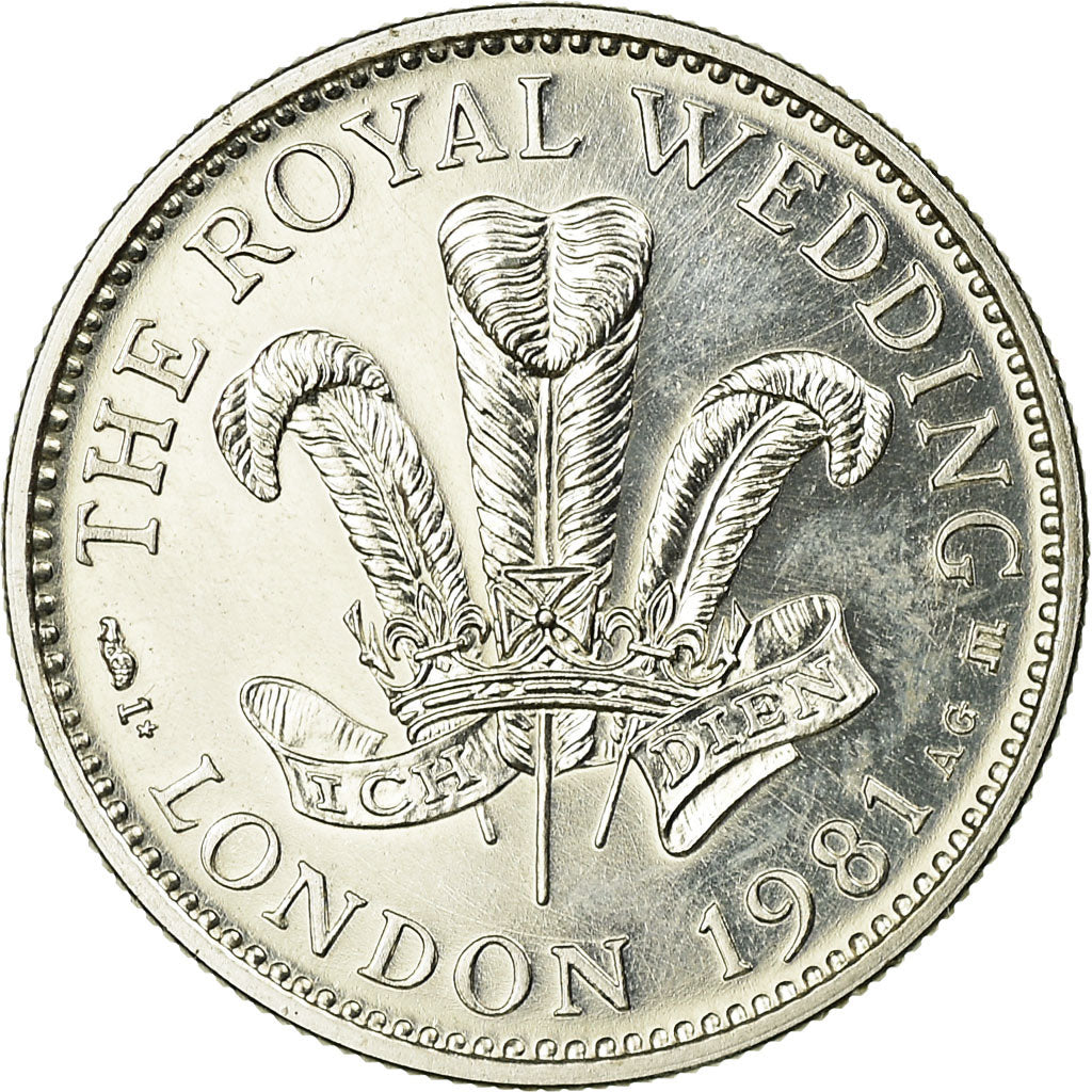 United Kingdom , Medaille, The Royal Wedding, Prince of Wales-Lady Diana, 1981