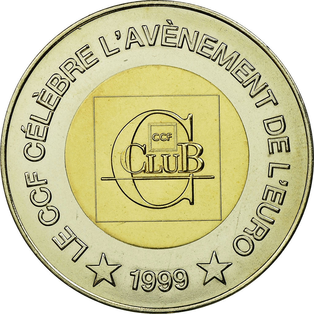 França, Medal, Siège du Crédit Commercial de France, 1999, MS(64)