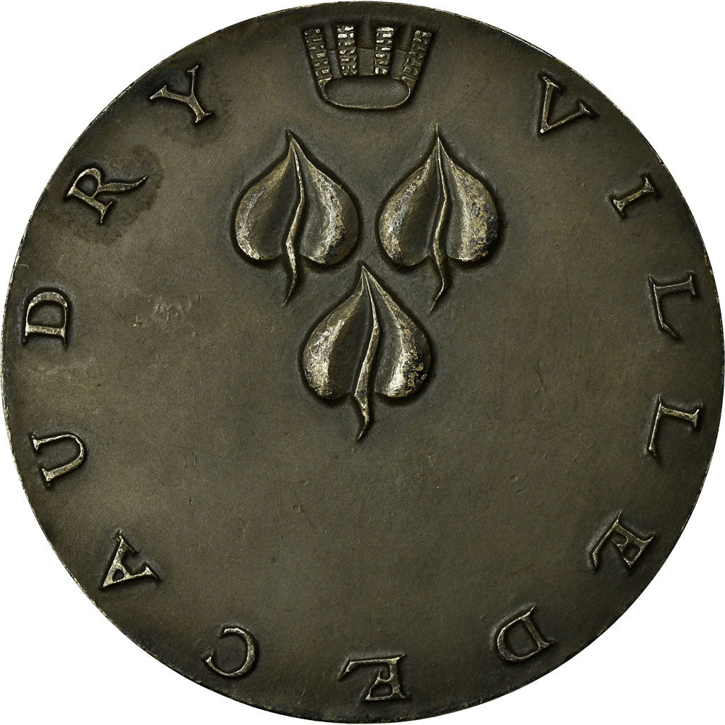Francja, medal, Ville de Caudry, Nord, MS(60-62), Brązowy