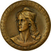 França, Medal, Marianne, République Française, Dubois.H, MS(63), Bronze