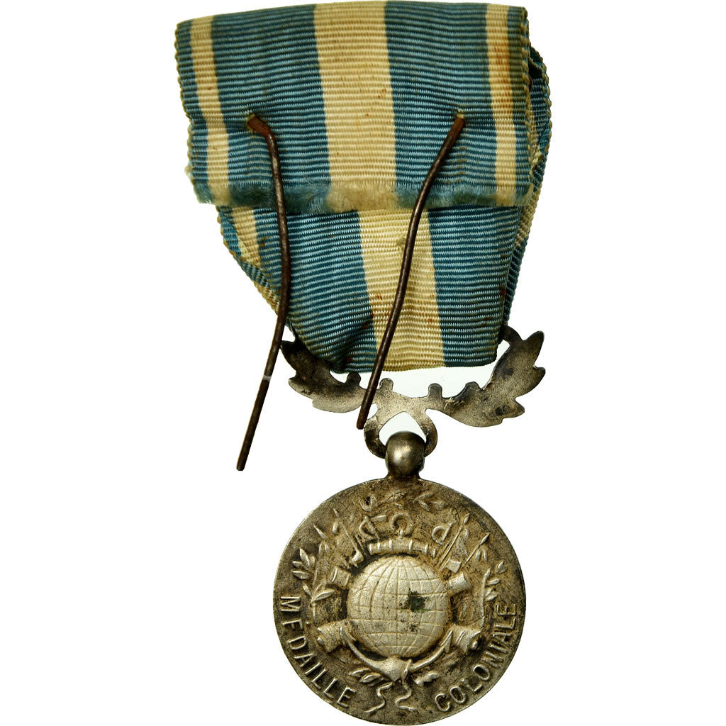 France, Médaille Coloniale, Medal, Very Good Quality, Silvered bronze, 25.5
