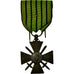 Francja, Croix de Guerre, Medal, 1939-1940, Bardzo dobra jakość, Bronze, 36