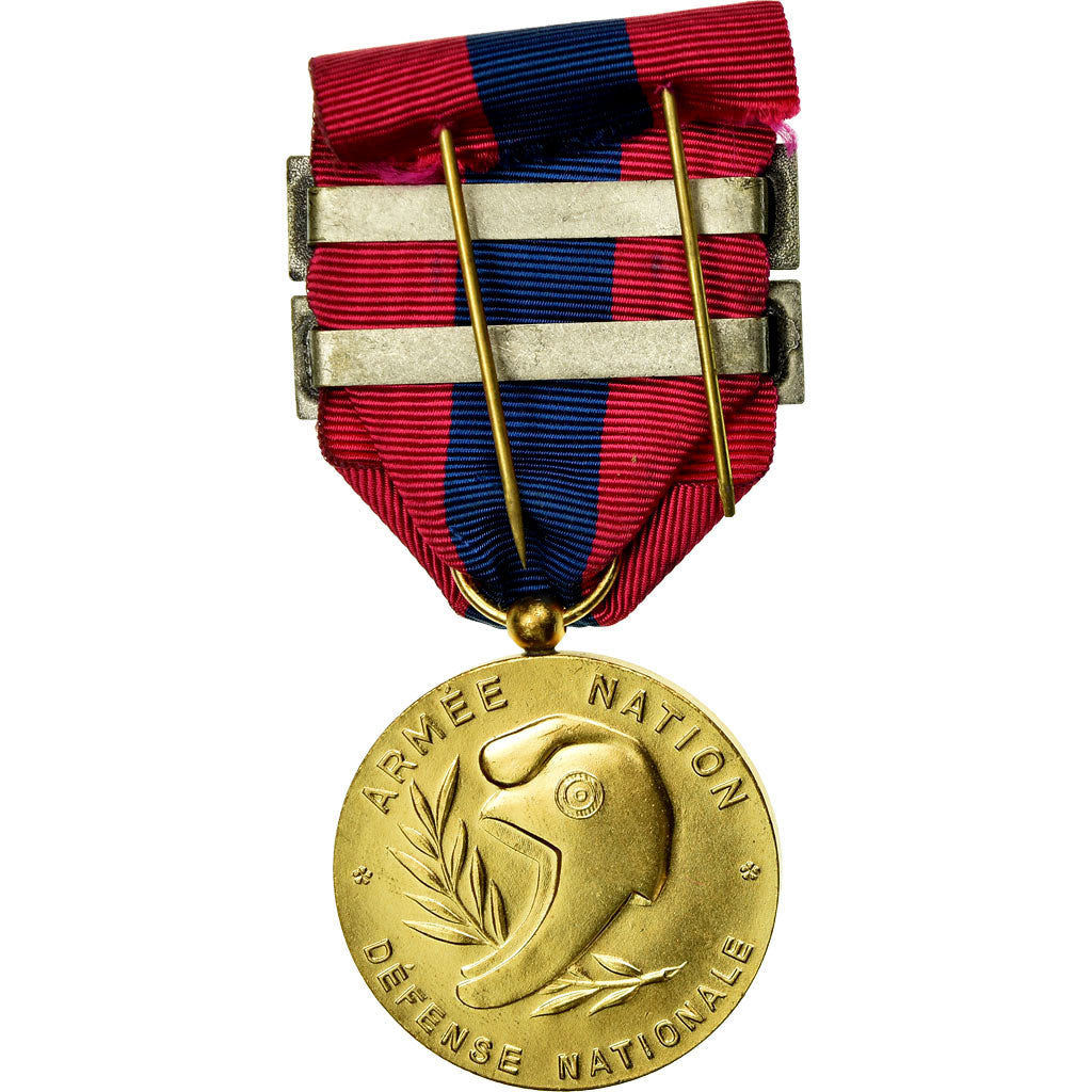 France, Troupes de Marine, Mururoa-Hao, Médaille, Non circulé, Gilt Bronze, 36