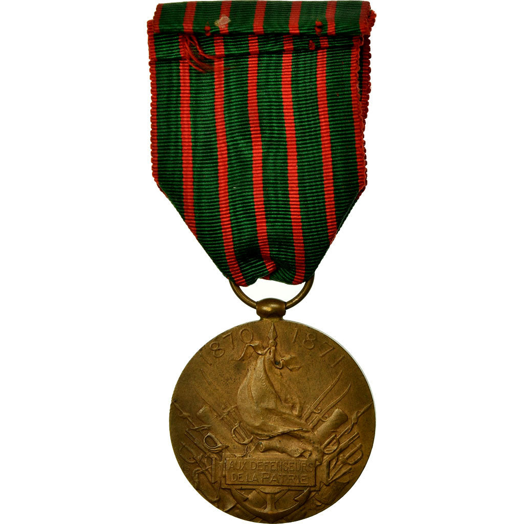 Francja, Aux Défenseurs de la Patrie, Medal, 1870-1871, Stan menniczy, Lemaire