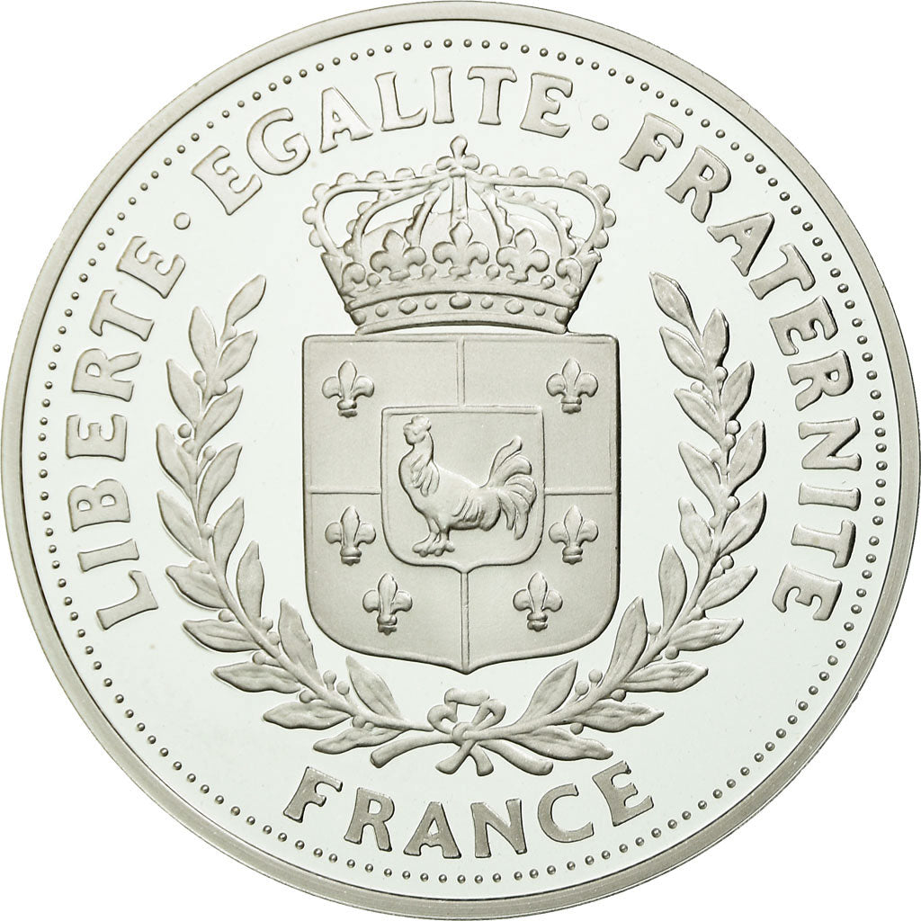 France, Medal, La Bataille des Ardennes, MS(65-70), Silver