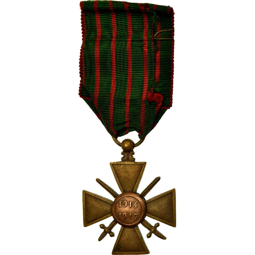 Frankreich, Croix de Guerre, 2 Etoiles, Medaille, 1914-1917, Excellent Quality