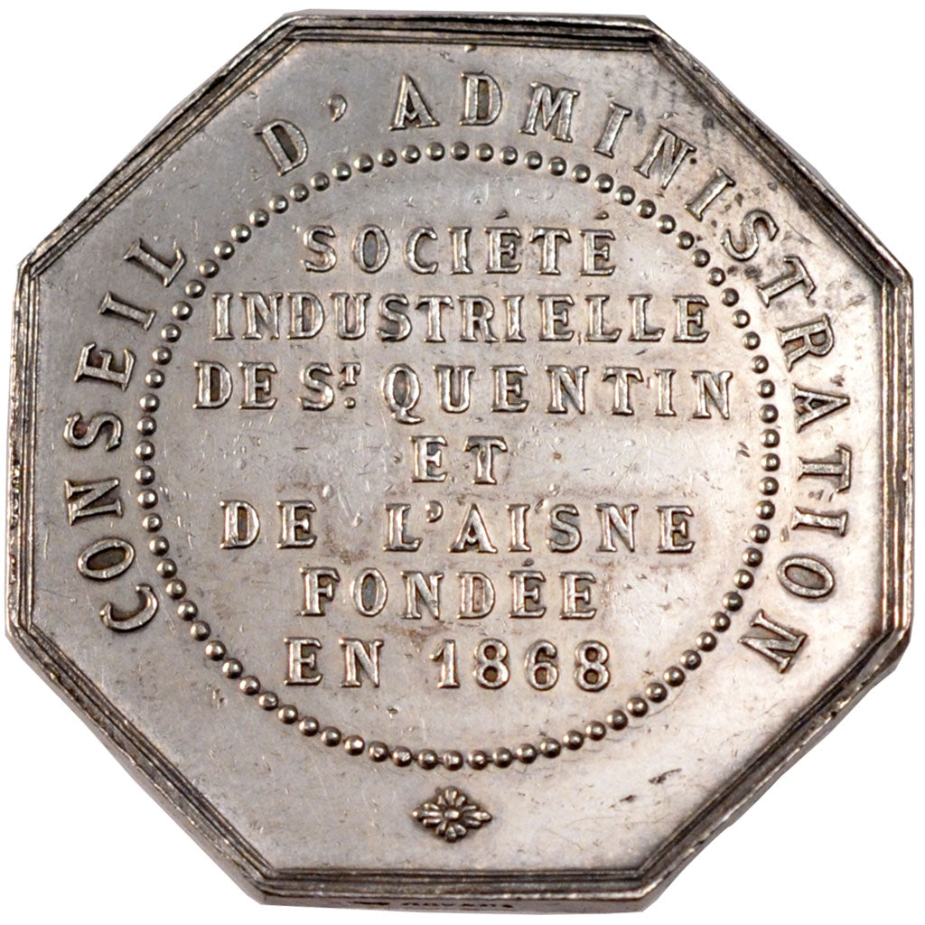 France, Jeton, Industry, SUP, Argent