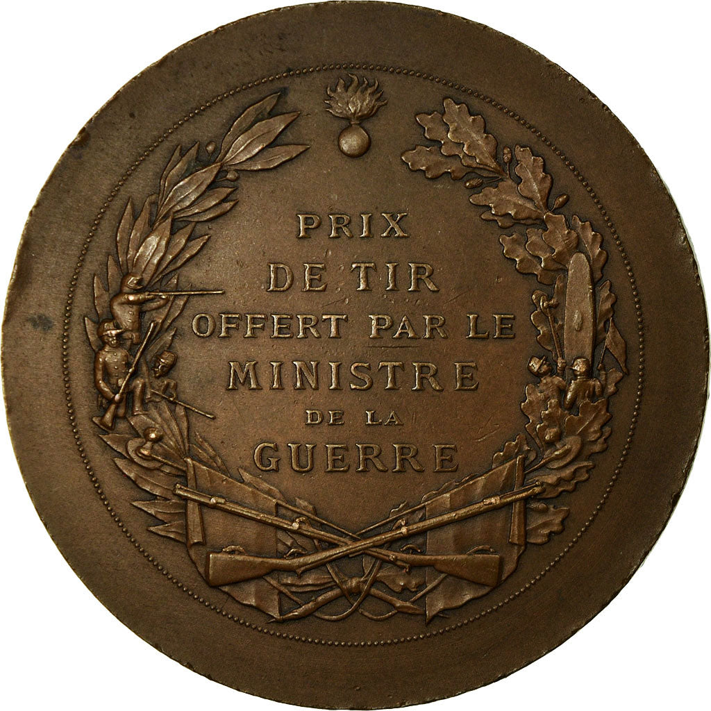 France, Médaille, Prix de Tir Offert par le Ministre de la Guerre, SUP, Bronze