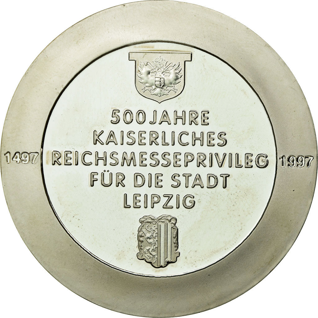 Germany, Medal, 500 Jahre Kaiserliches Reichmesseprivileg, Leipzig, 1997