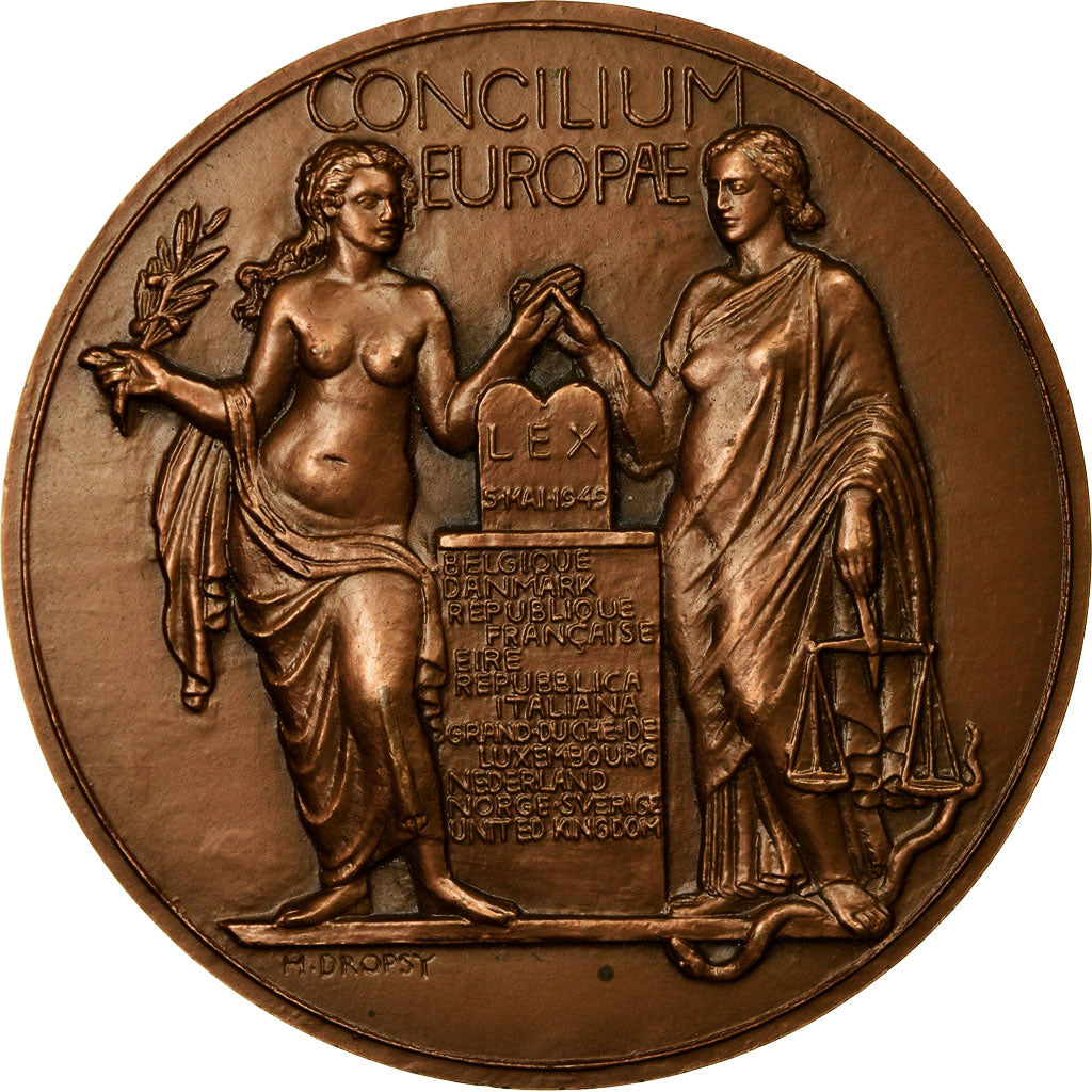 Francia, medalla, Europe, Le Conseil Européen, Dropsy, SC+, Bronce