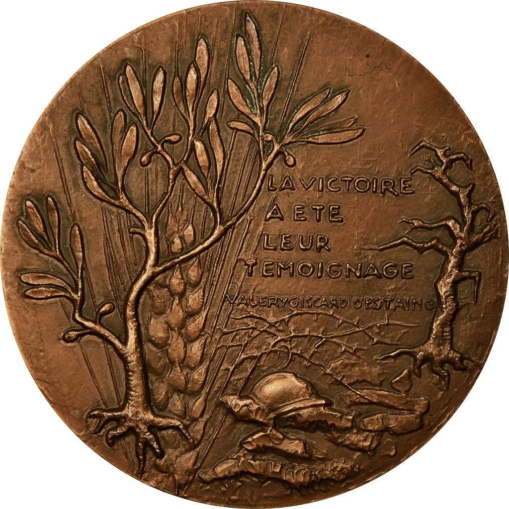 Frankreich, Medaille, 60ème Anniversaire de la Bataille de Verdun, 1976