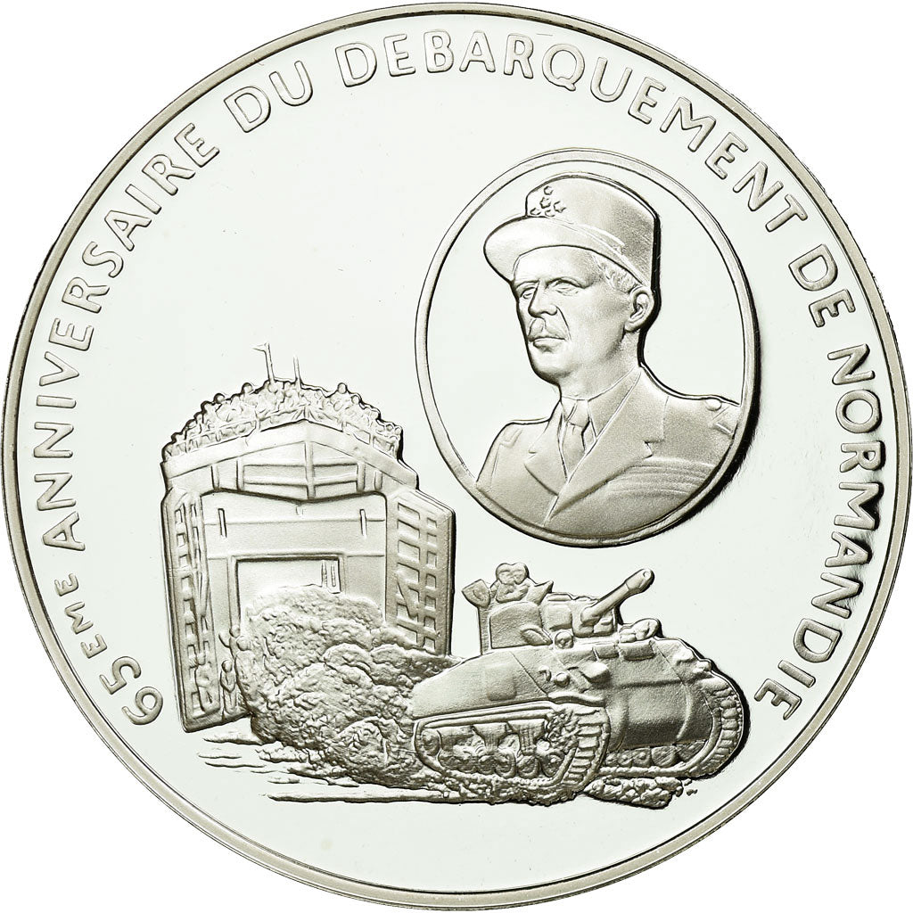 Francia, medaglia, 65ème Anniversaire du Débarquement de Normandie, History