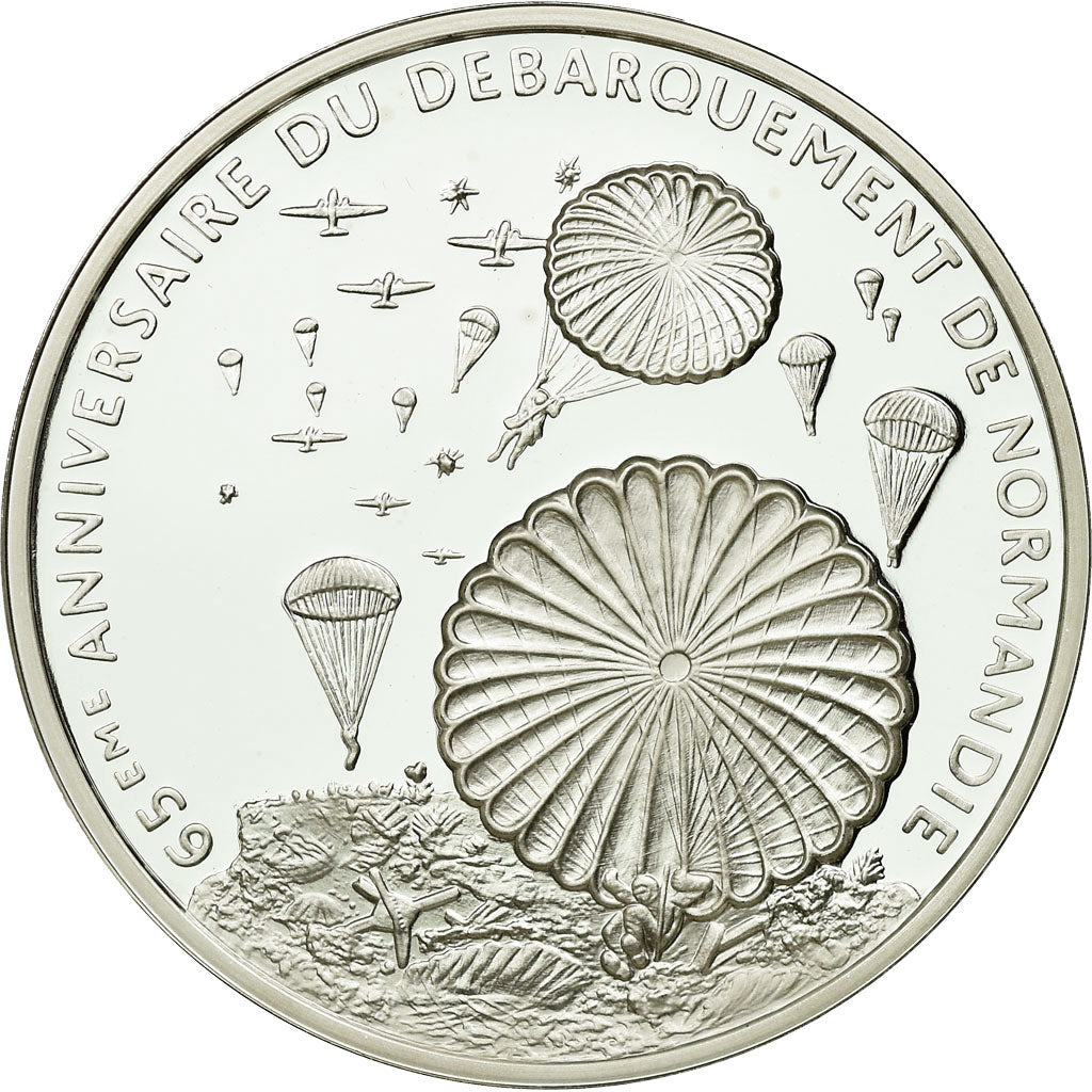 Francia, medaglia, 65ème Anniversaire du Débarquement de Normandie, History