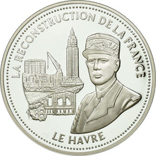 France, Médaille, De Gaulle, La Reconstruction de la France, History, FDC
