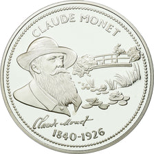 France, Medal, Peinture, Claude Monet, MS(65-70), Silver
