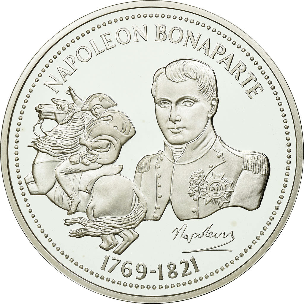 France, Medal, Napoléon Bonaparte, History, MS(65-70), Silver