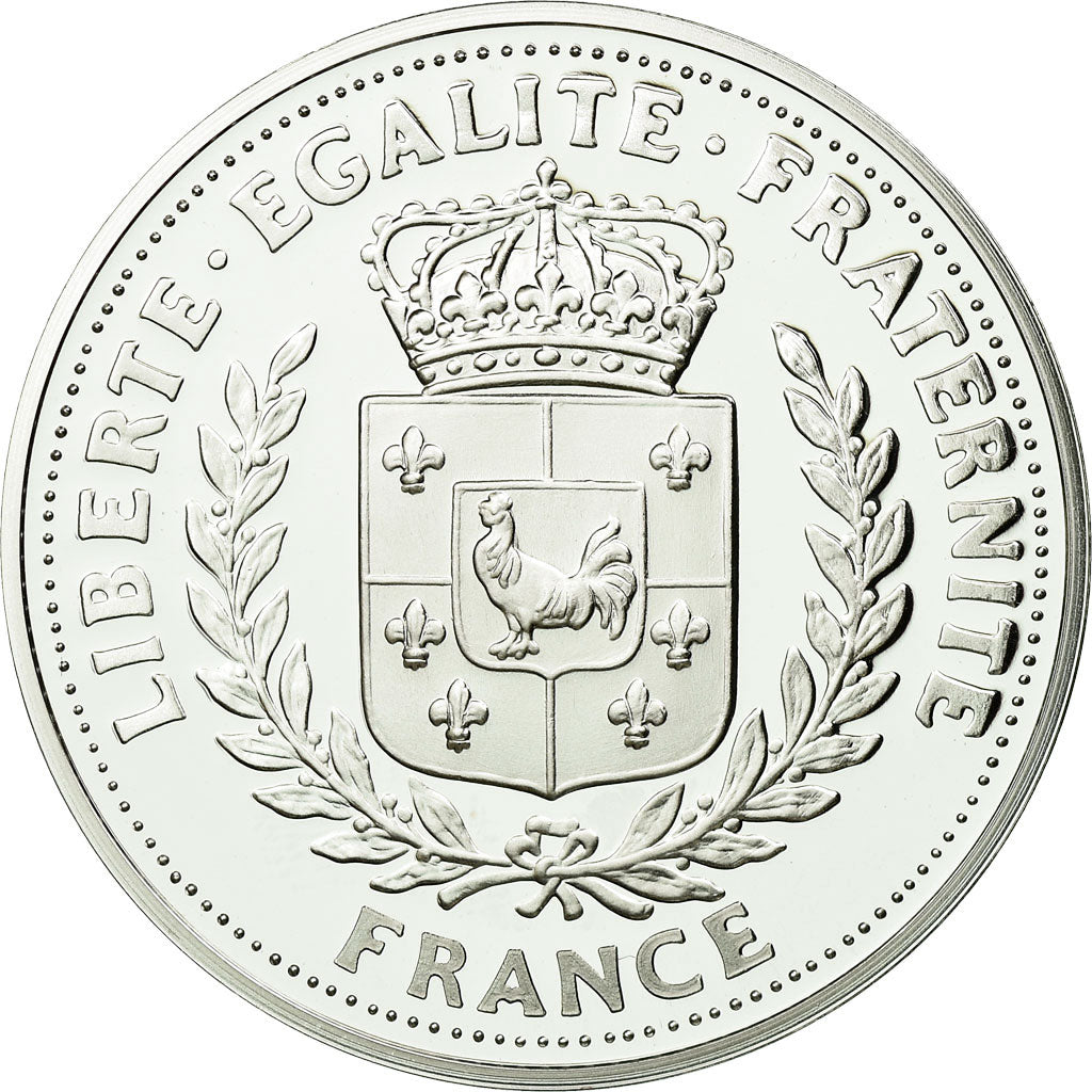 France, Medal, Gustave Eiffel, History, MS(65-70), Silver