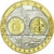 Malta, Medal, Euro, Europa, MS(65-70), Prata