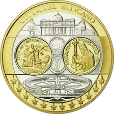 Vatican, Medal, Euro, Europa, MS(65-70), Silver