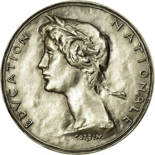 France, Medal, Education Nationale, 1973, Corbin, MS(64), Silver