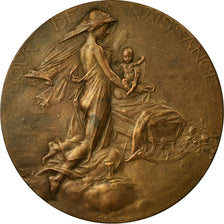France, Medal, Jour de Naissance, Roiné, AU(55-58), Bronze