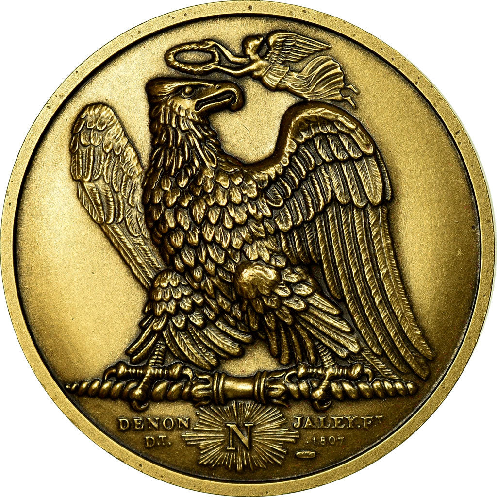 France, Medal, Napoléon Ier, En l'An XII, le Code Civil est Décrété, Denon