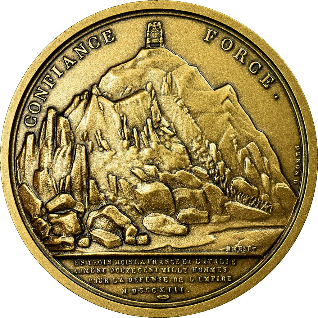 France, Medal, Napoléon Ier, Confiance et Force, Brenet, Restrike, MS(65-70)
